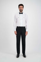 Smoking overhemd vadermoord plisse