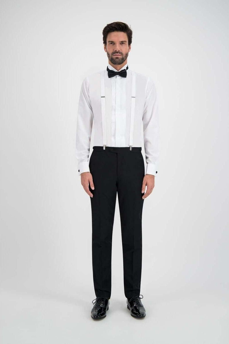 Smoking overhemd vadermoord plisse