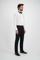 Smoking overhemd vadermoord plisse