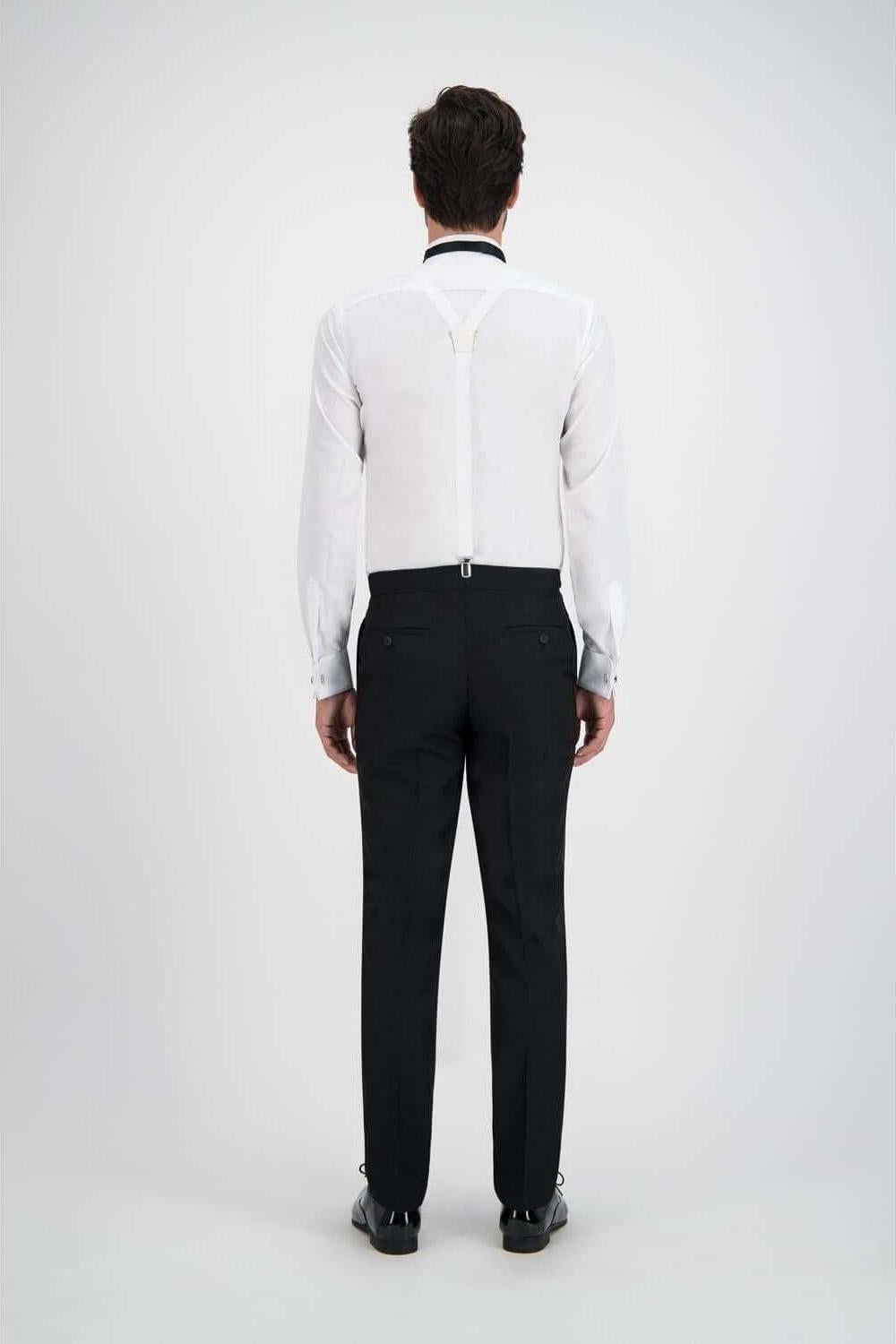 Smoking overhemd vadermoord plisse