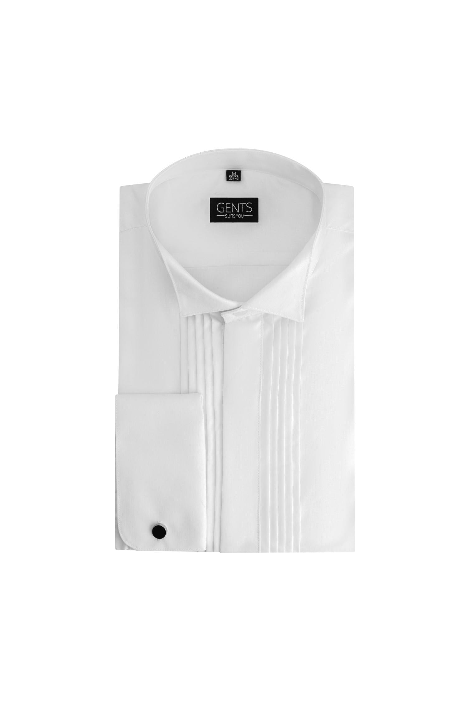 Smoking overhemd vadermoord plisse