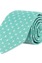 Stropdas zijde groen