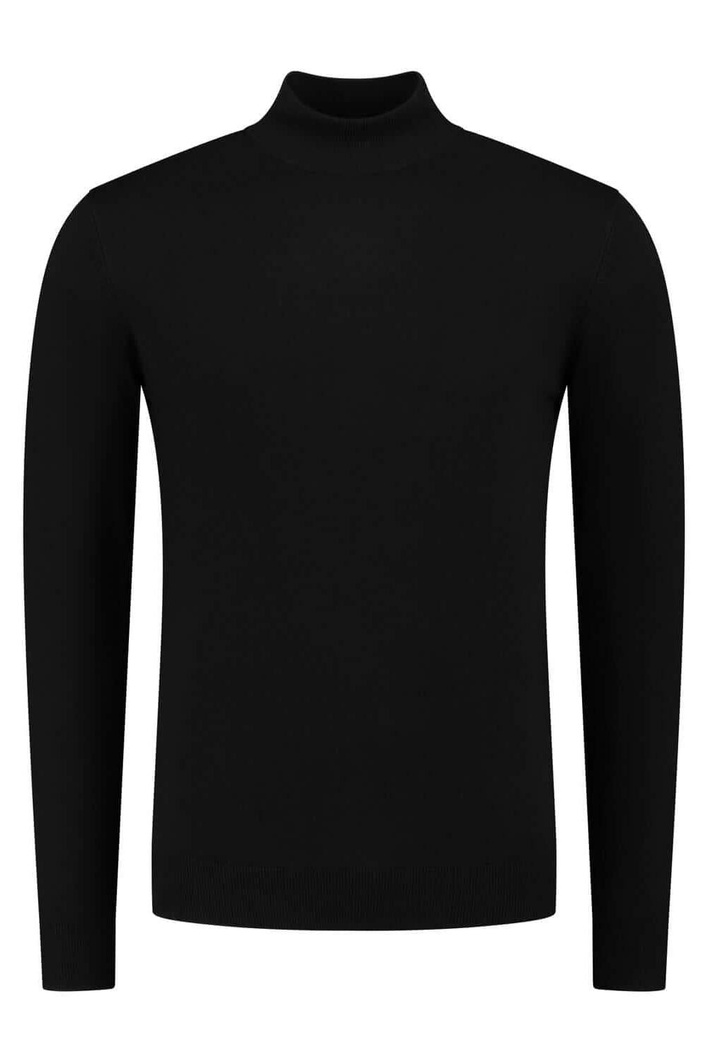 Turtle neck zwart