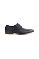 Veterschoen cap toe navy