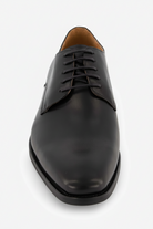 Veterschoen glad zwart