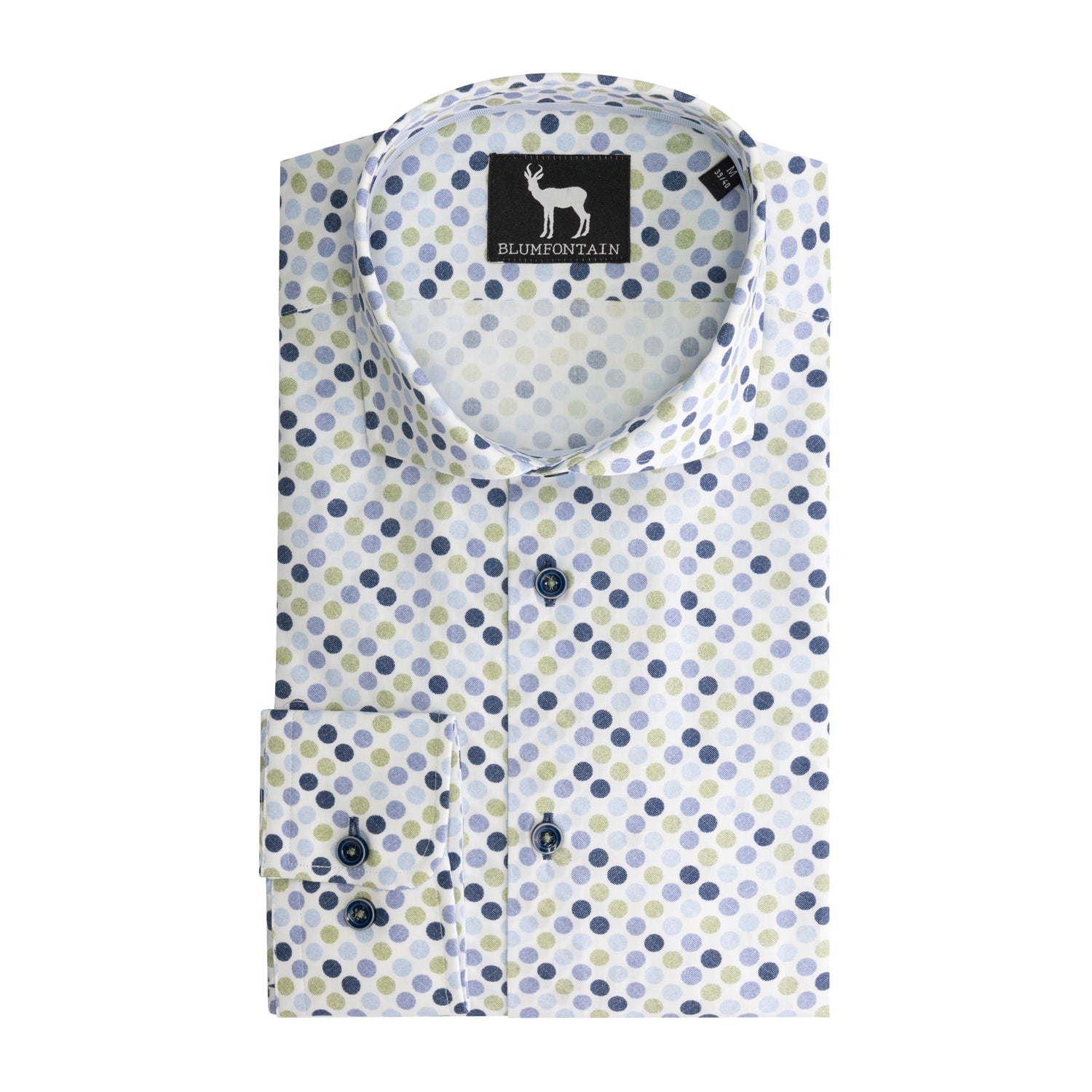 balprint blauw - groen - Gents