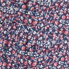 Bloemprint blauw - Gents