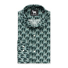 Blumfontain bloemprint groen - Gents