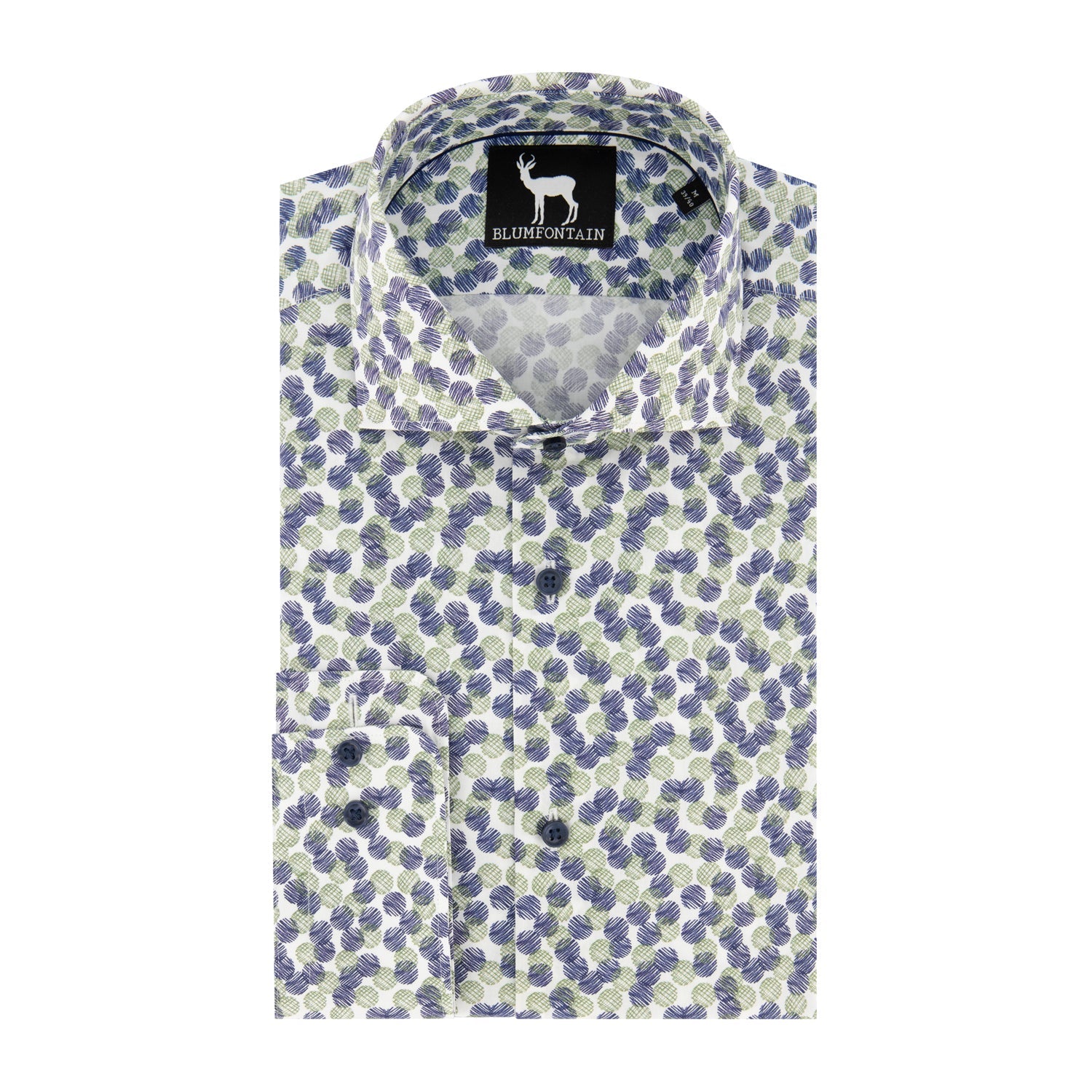 Blumfontain bolletjes groenblauw - Gents