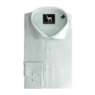 Blumfontain linnenprint uni groen - blauw - Gents
