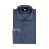 Blumfontain polkadot denim - blauw - Gents