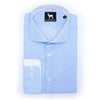 Blumfontain print lichtblauw - Gents