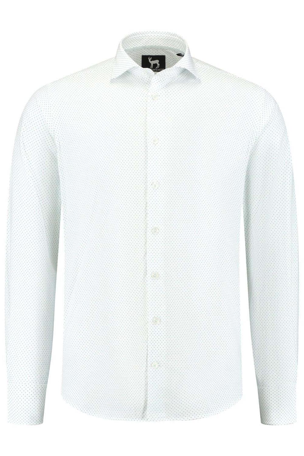 Blumfontain triangle print groen - blauw - Gents