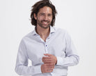 Blumfontain wieber print beige - blauw - Gents