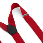 Bretels 35mm donkerrood - Gents