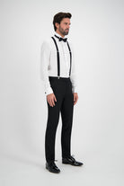 Bretels basis elastiek zwart - Gents