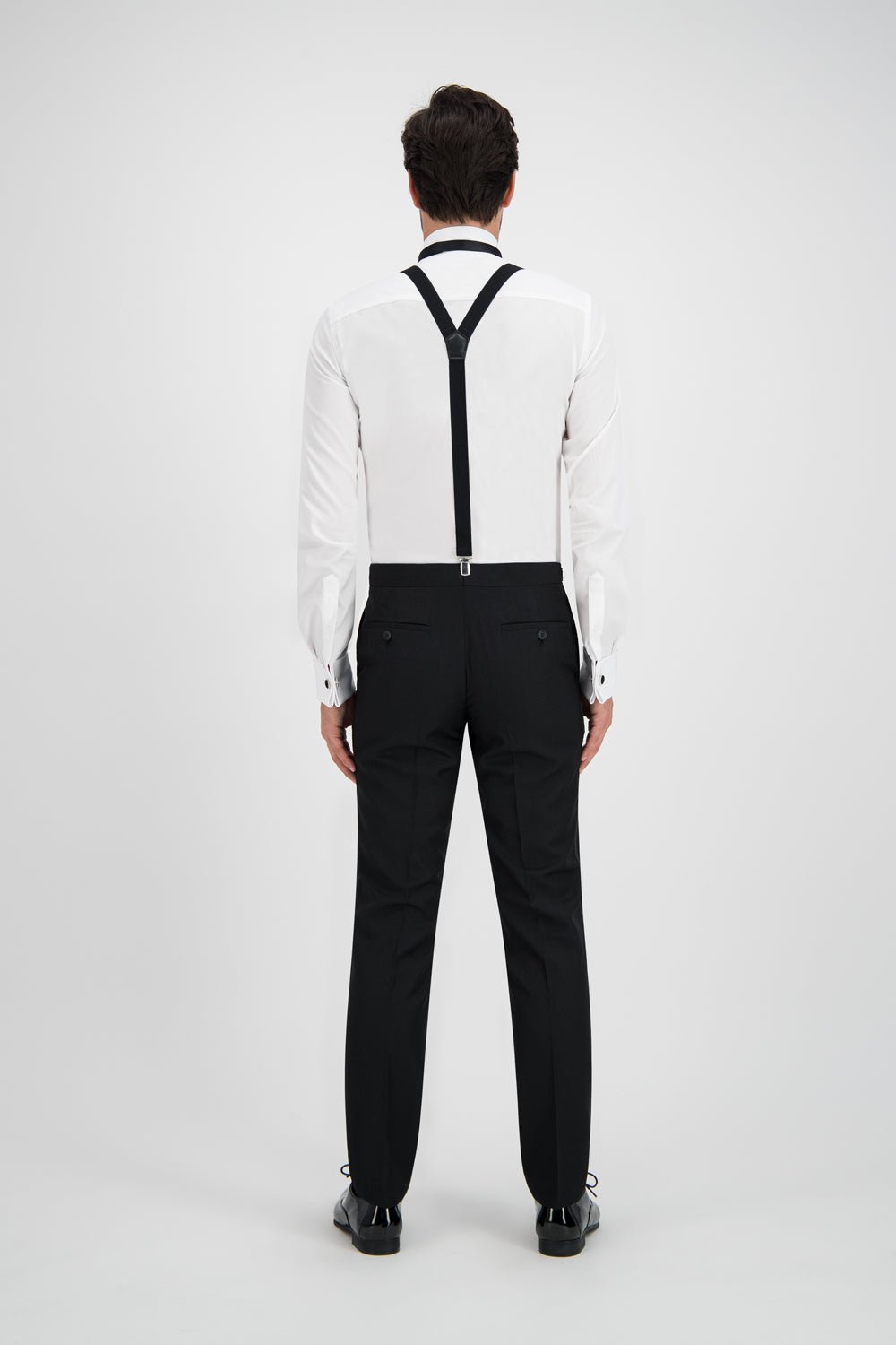 Bretels basis elastiek zwart - Gents