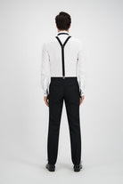 Bretels basis elastiek zwart - Gents