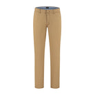 Chino linnenlook zand - Gents