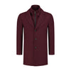Coat windvanger donkerrood - Gents