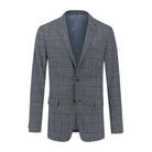 Colbert blokruit grijs - blauw - Gents