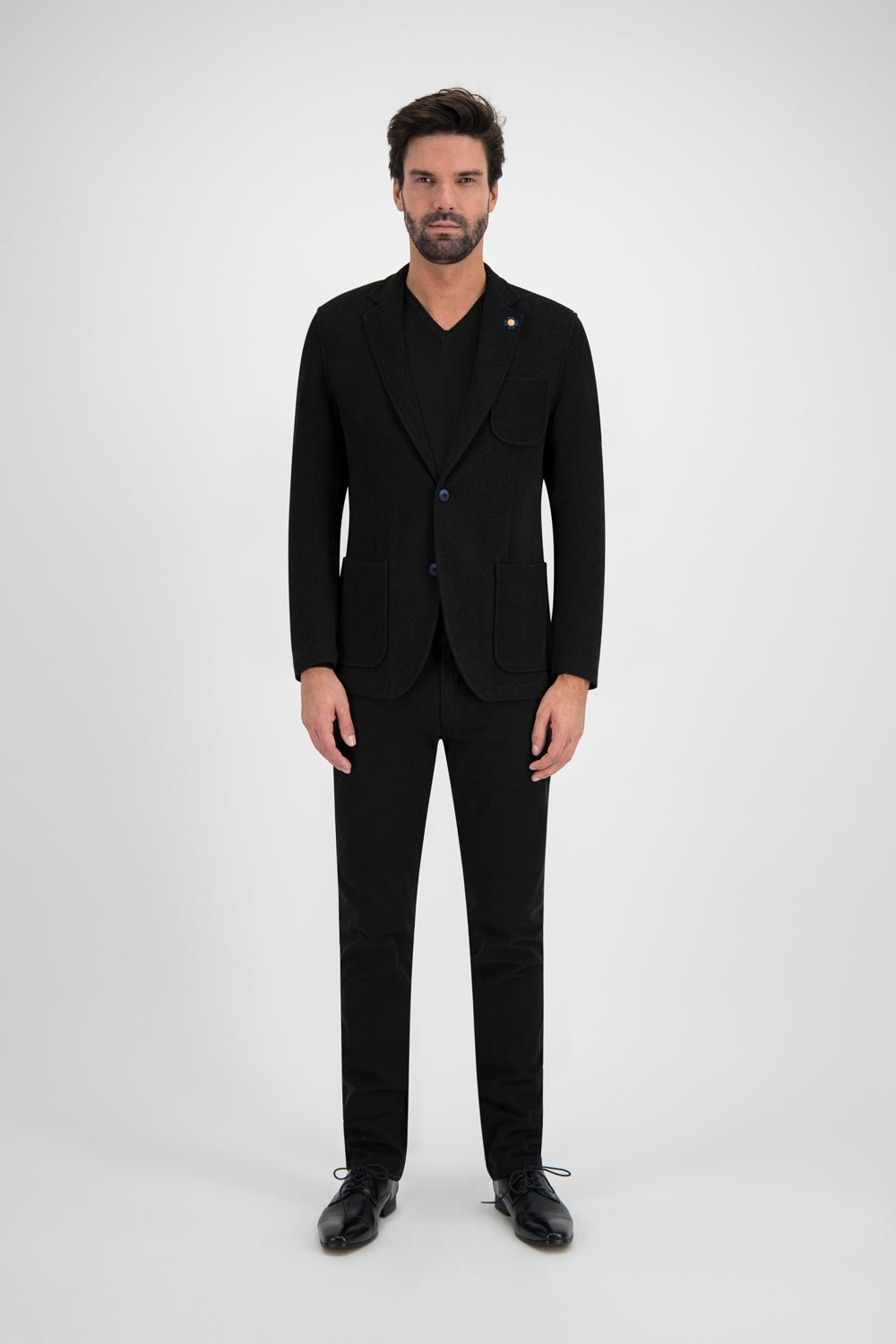 Colbert gebreid zwart - Gents