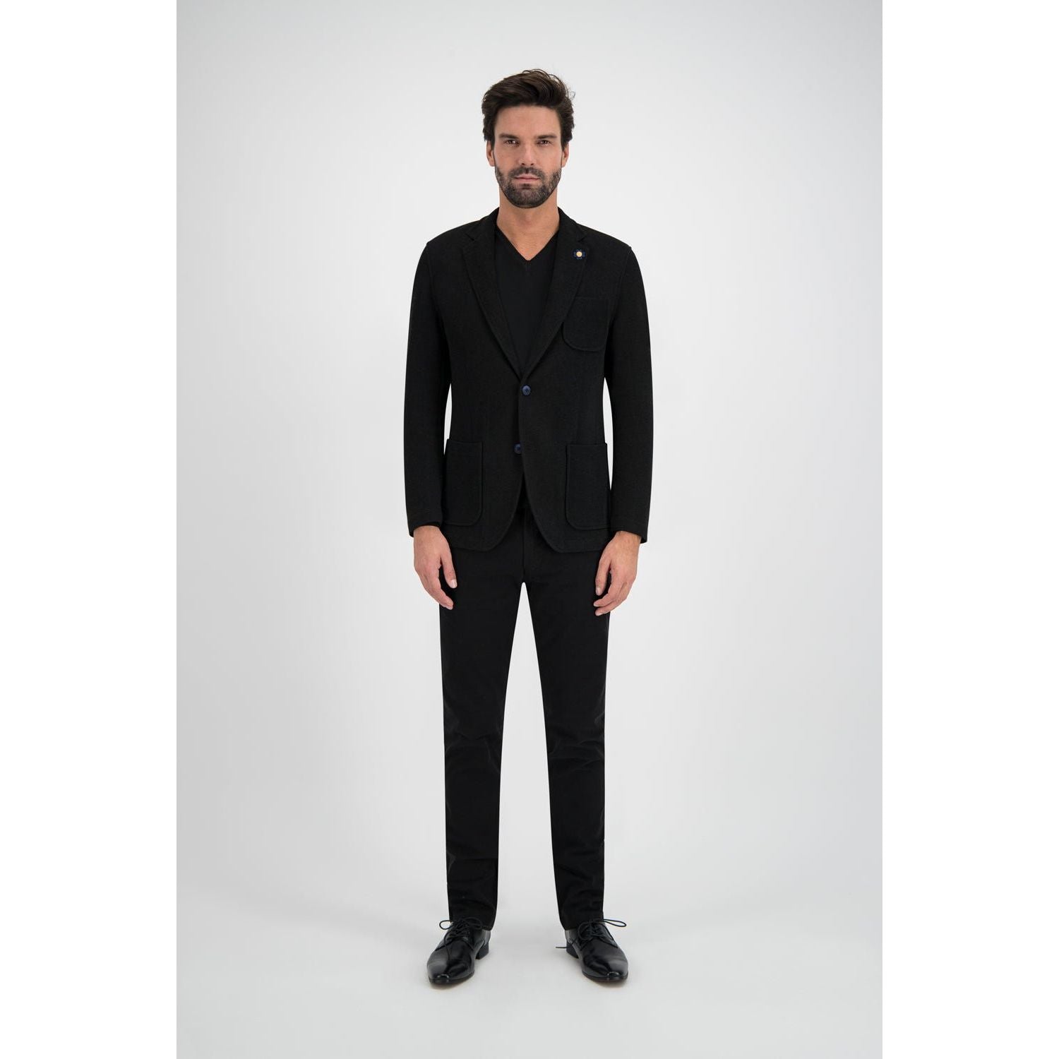 Colbert gebreid zwart - Gents