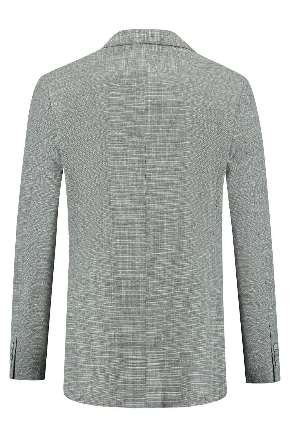 Colbert linnenstructuur groen - Gents