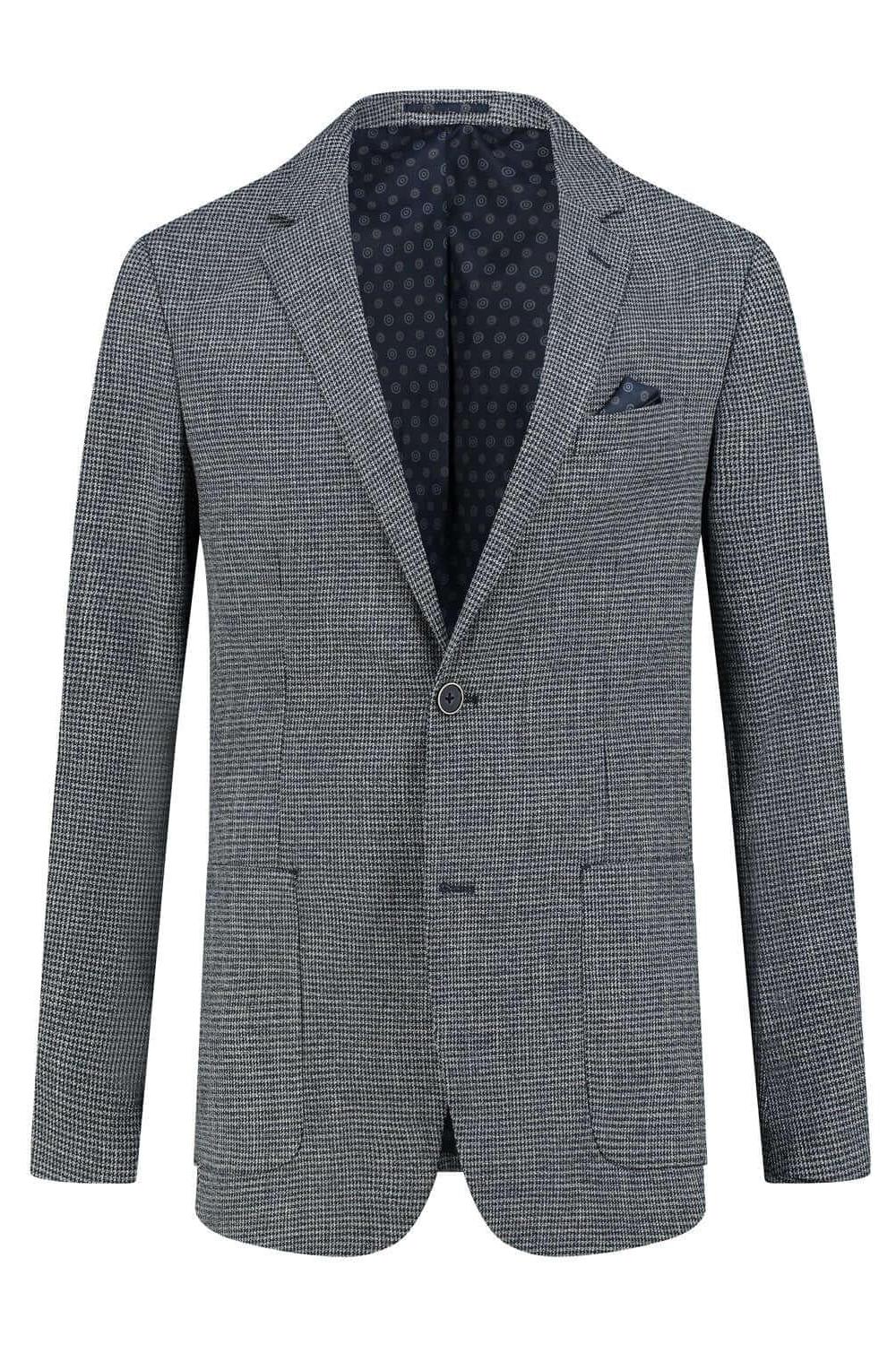 Colbert melange blauwgrijs - Gents