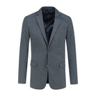 Colbert miniruit blauw - grijs - Gents