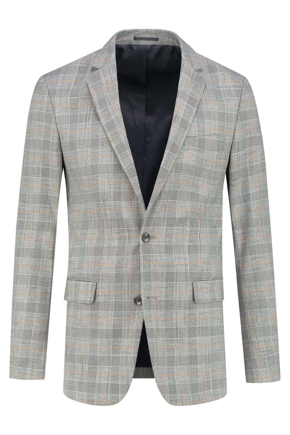 Colbert overruit grijs - brique - Gents