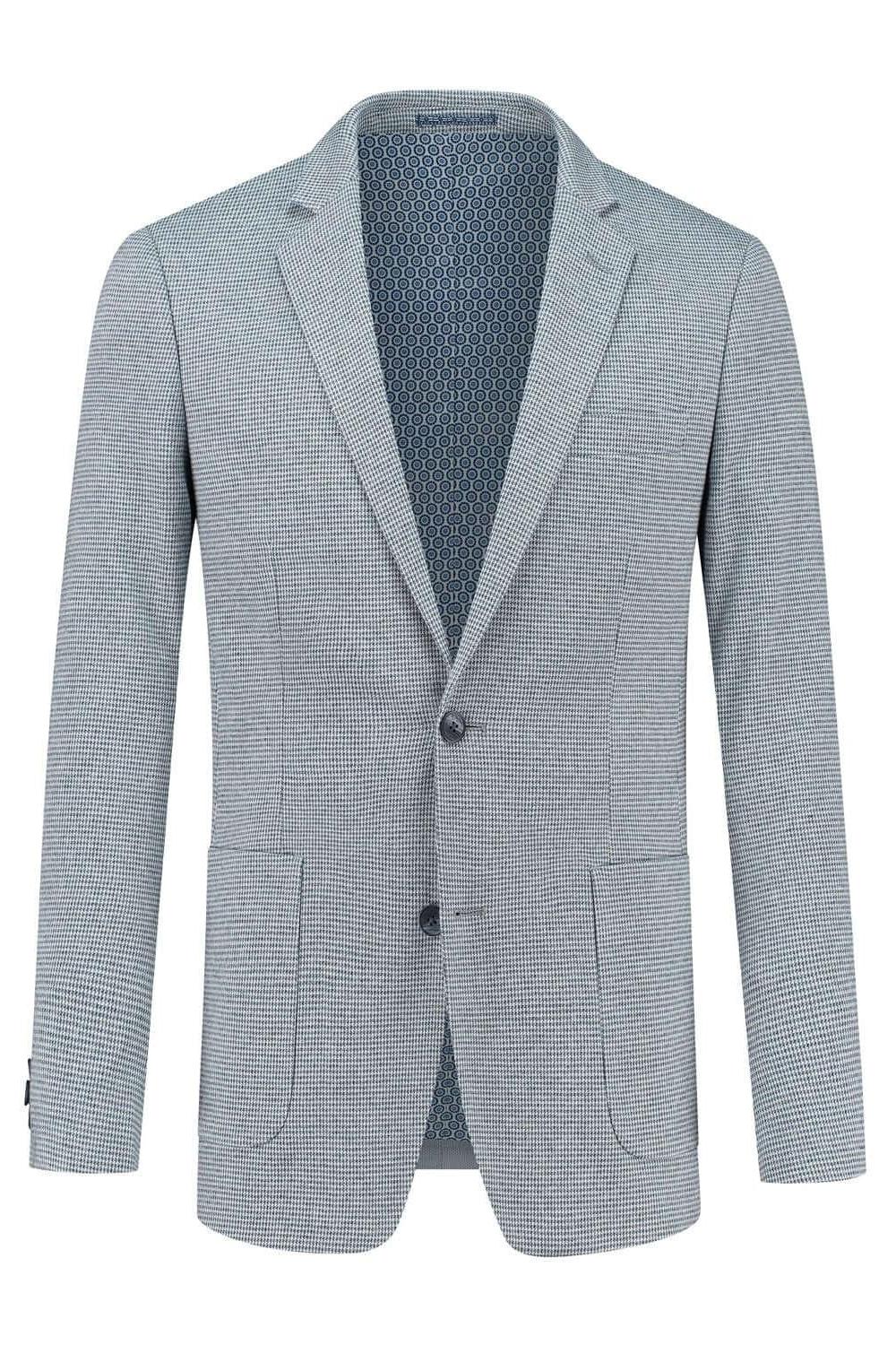 Colbert pied - de - poule grijs - Gents