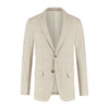Colbert ruit katoen - linnen zand - Gents