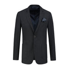 Colbert structuur blauwbruin - Gents