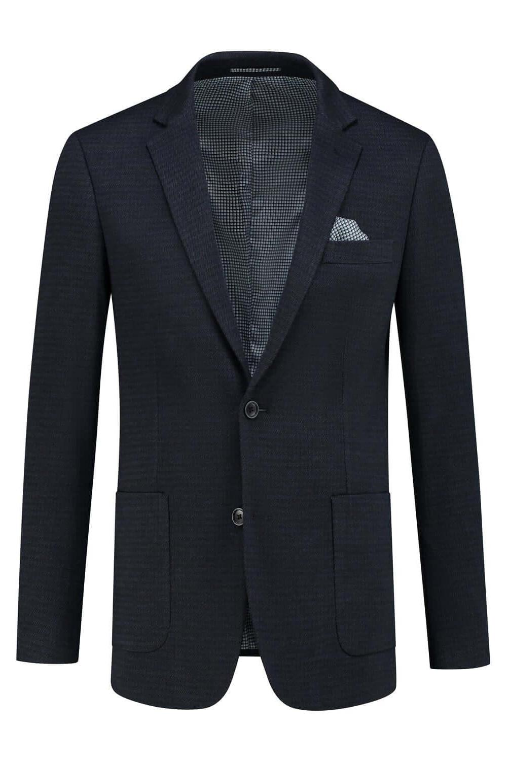 Colbert structuur donkerblauw - Gents