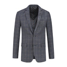 Colbert tweedlook ruit blauw - Gents