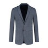 Colbert uni melange blauw - Gents