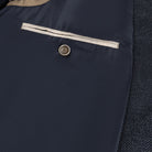 Colbert visgraat blauw - Gents