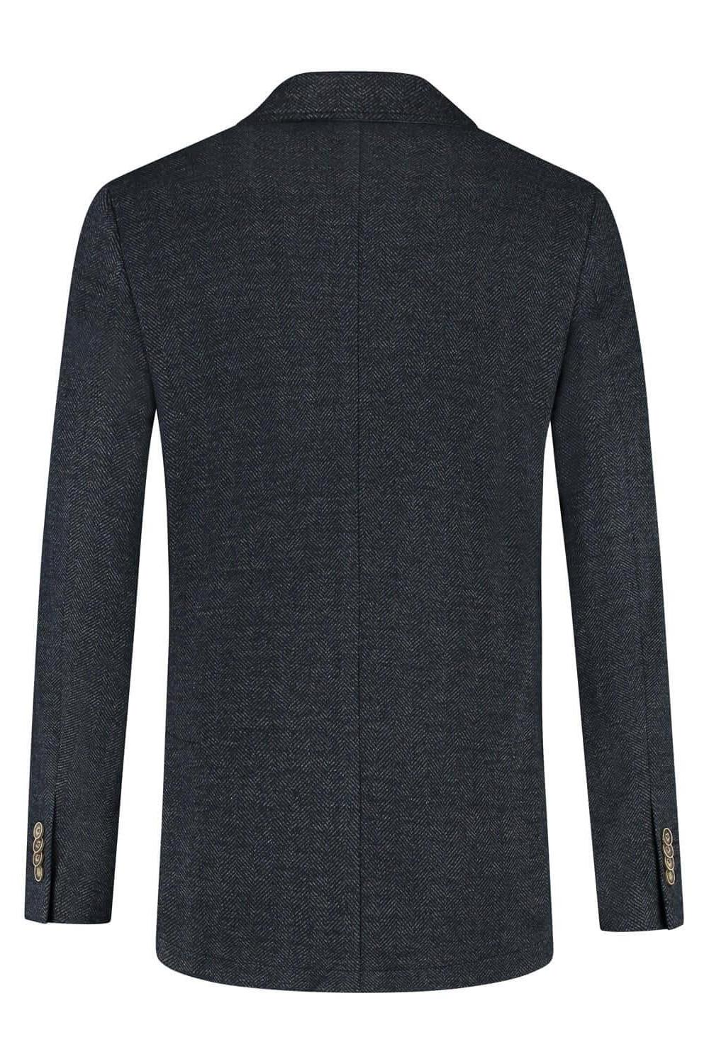 Colbert visgraat blauw - Gents