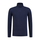 Coltrui jacquard blauw - Gents
