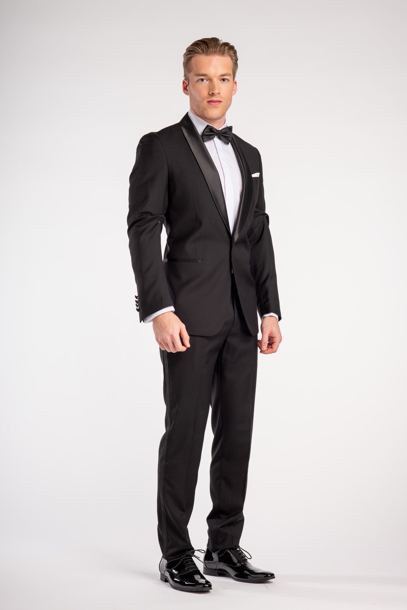 Copy of  Smoking Puntkraag Polywol - 3 delig jas/broek/overhemd
