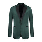 Dinnerjacket velvet groen - Gents