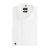 Dubbele manchet bamboe ecru - Gents
