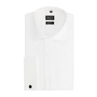 Dubbele manchet bamboe ecru - Gents