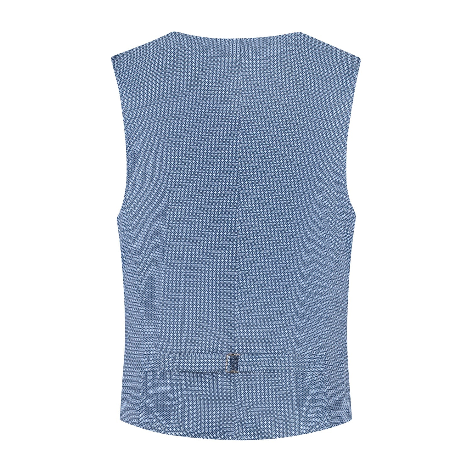 Gilet linnenlook blauw - Gents