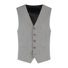 Gilet linnenlook grijs - Gents