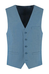 Petrol blue waistcoat
