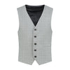 Gilet ruit lichtgrijs - Gents