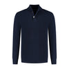 Half zip - knopen blauw - Gents