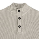 Half zip - knopen ecru - Gents